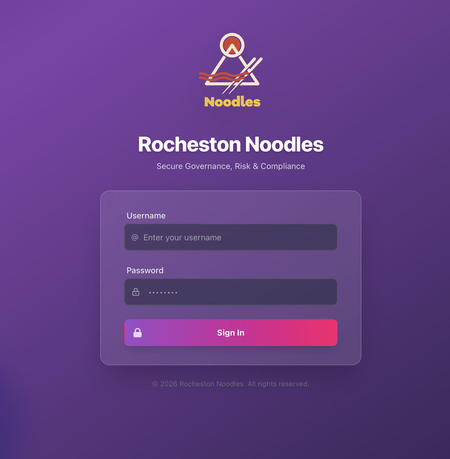 Rocheston Noodles interface 1
