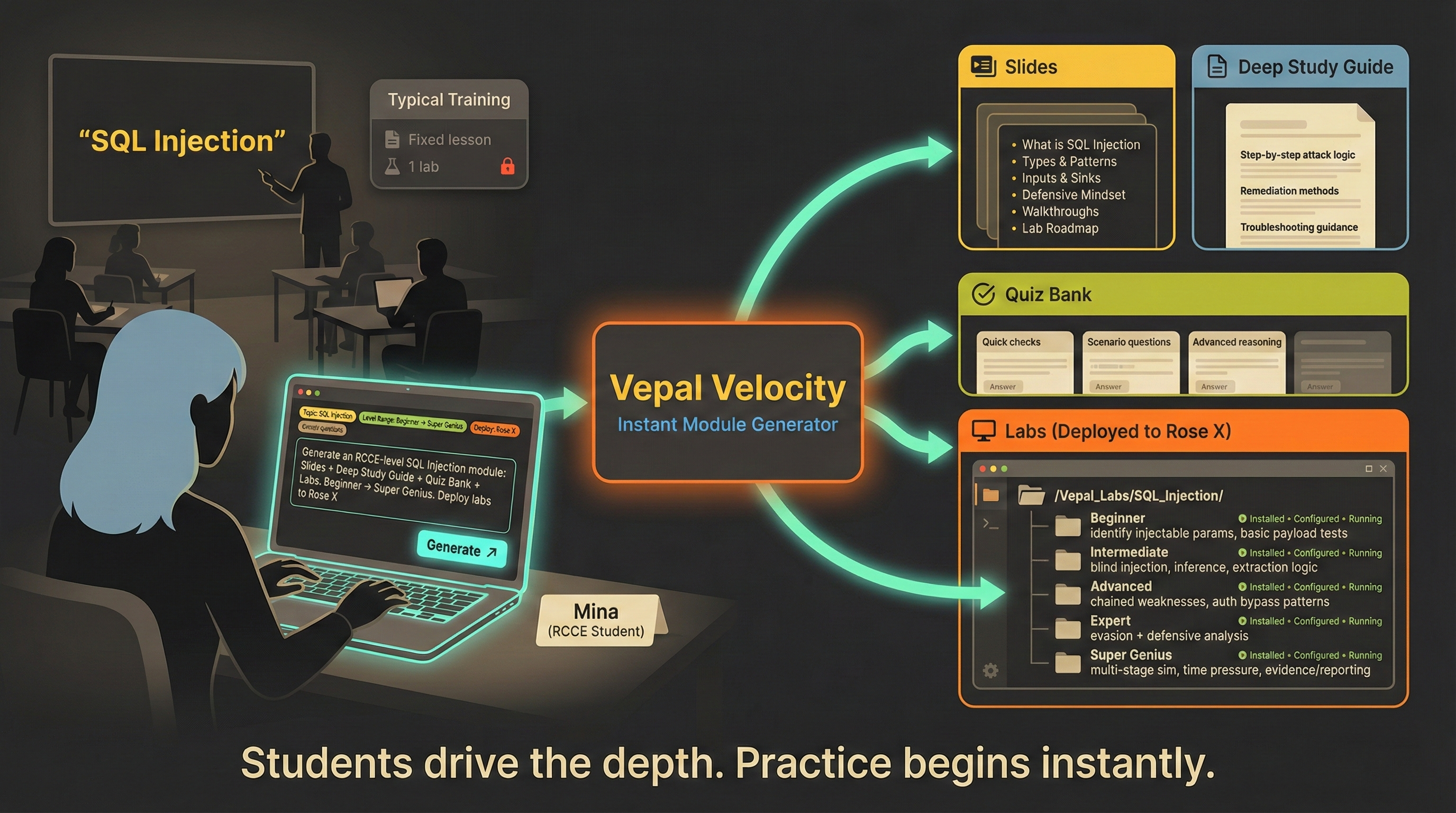 Illustration for Power Back to the Students